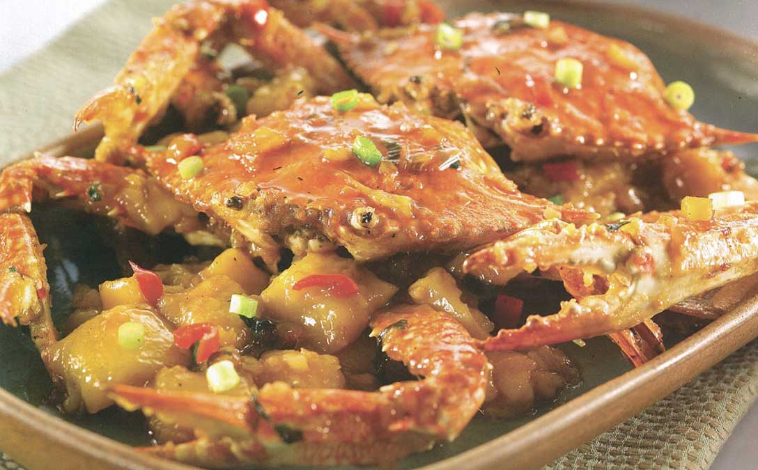 Stir Fried Crab in Mango Sauce (Ketam Masak Sos) | Chef Wan Lifestyle