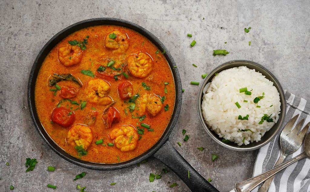 Kerala Coconut Shrimp