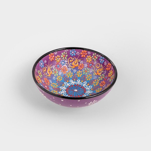 Chef Wan’s Turkish Summer Decorative Bowl (15cm) (PURPLE + LIGHT BLUE)
