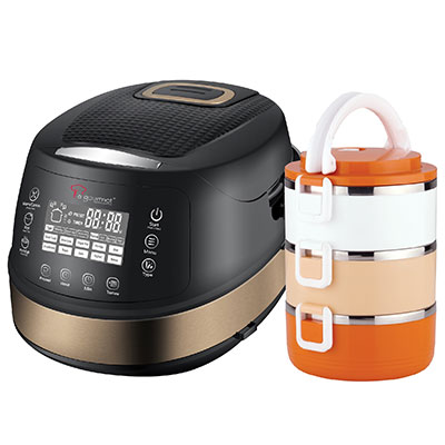 La gourmet® Electric Rice Cooker (1.5L) with Free Gift