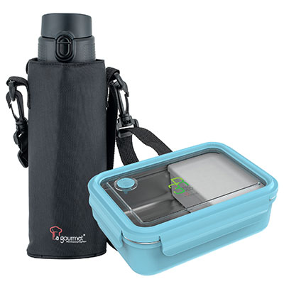 La gourmet® New Classic Thermal One Touch with Pouch 800ml + Free Gift