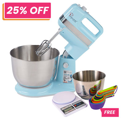 La gourmet® E Healthy Stand Mixer with Free Gift